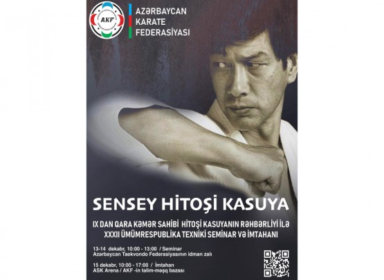 Yaponiyalı məşhur karate ustası Bakıda